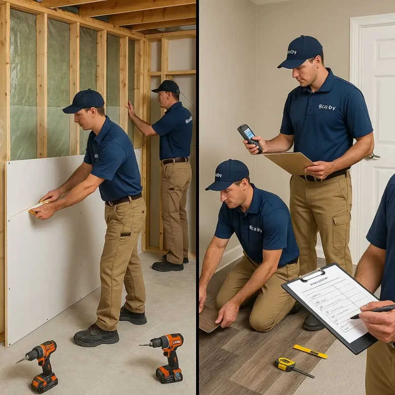 Repairs and Reconstruction process in Gloversville, NY
