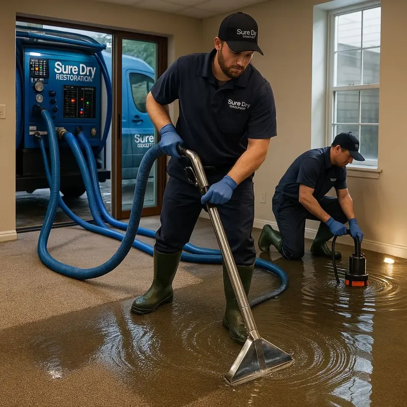 Water Extraction and Removal process in Gloversville, NY
